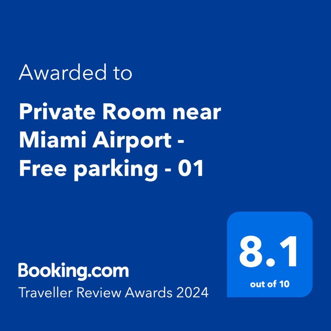 Private Room Near Miami Airport - Free Parking - 01 Екстериор снимка